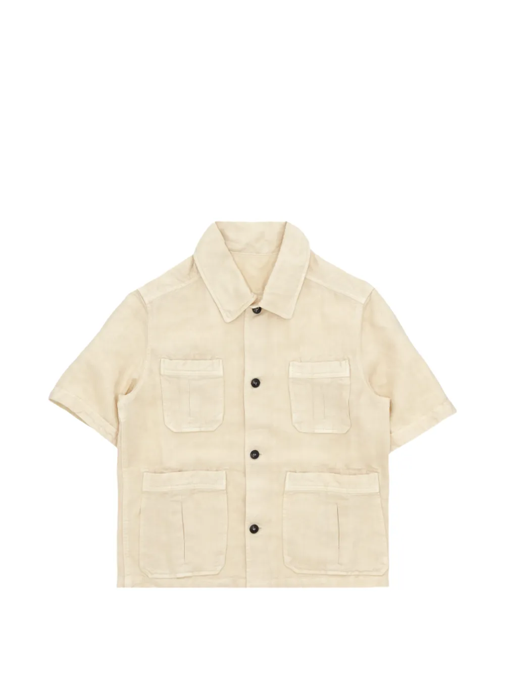 Fortela Bohem patch-pockets shirt - Toni neutri
