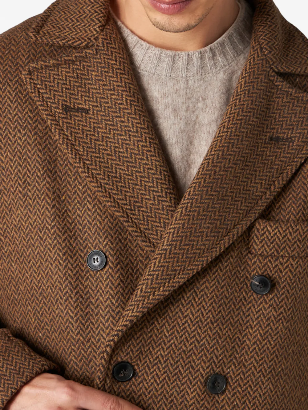 Serwilliam1 Double-Breasted Coat