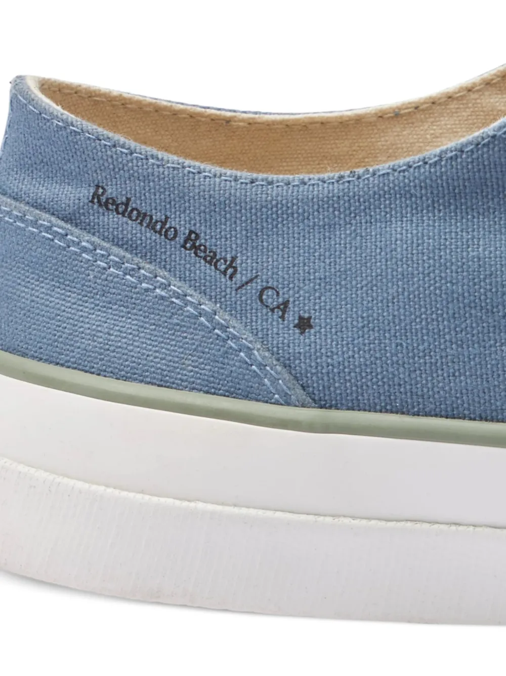 Fortela x Mr. Fliks Redondo canvas sneakers Blauw