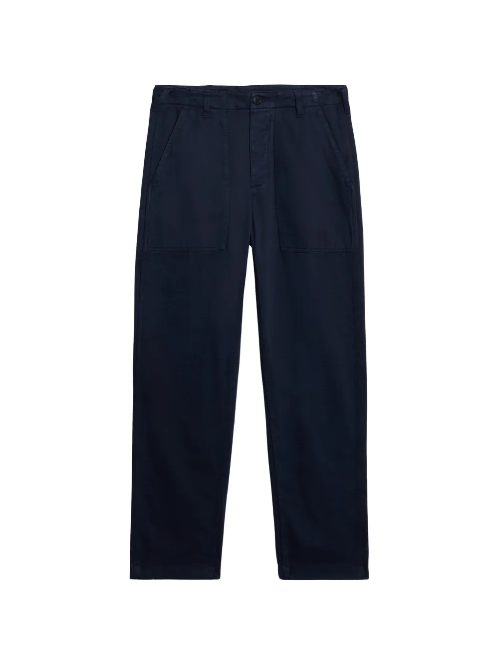 Fortela Newfatigue patch-pocket herringbone trousers - Blu