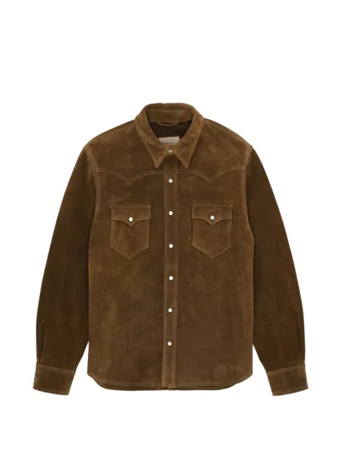 Fortela Ranch Texan suede shirt