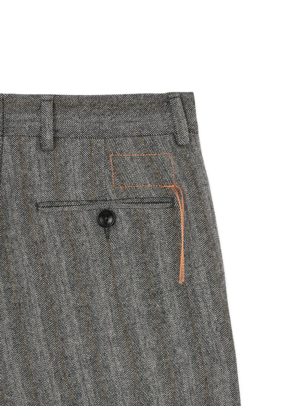 Fortela Jem Pinstrip Trousers in Grey, view 4