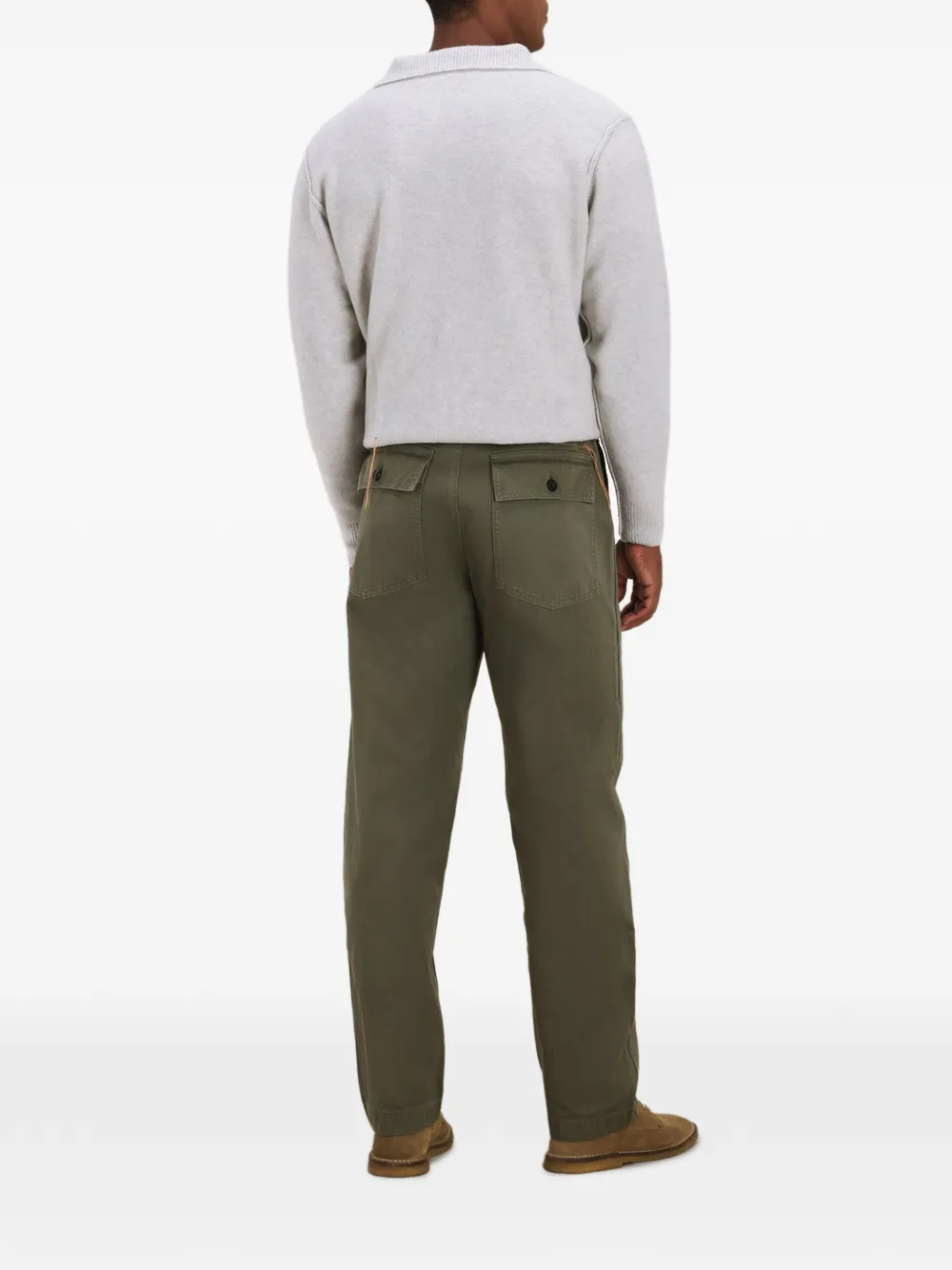 Newfatigue Patch-Pockets Trousers