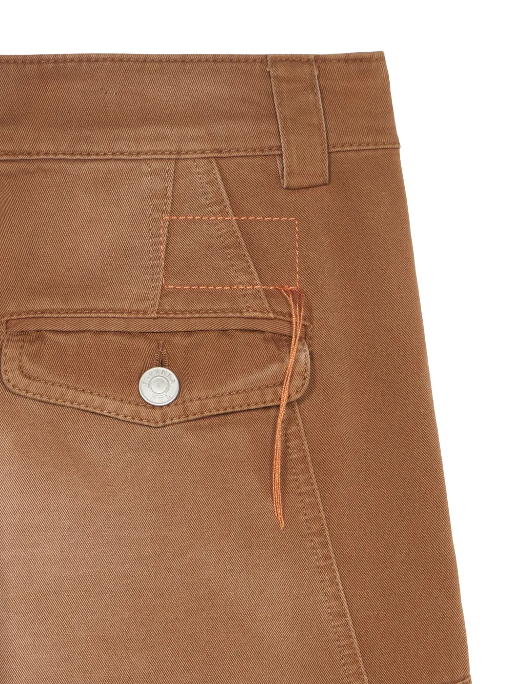 Fortela Broek met wijde pijpen Bruin