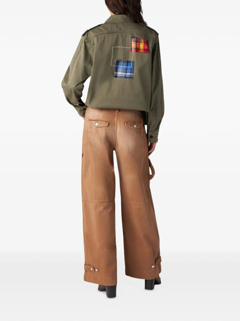  Fortela Wide-leg Trousers - Brown 