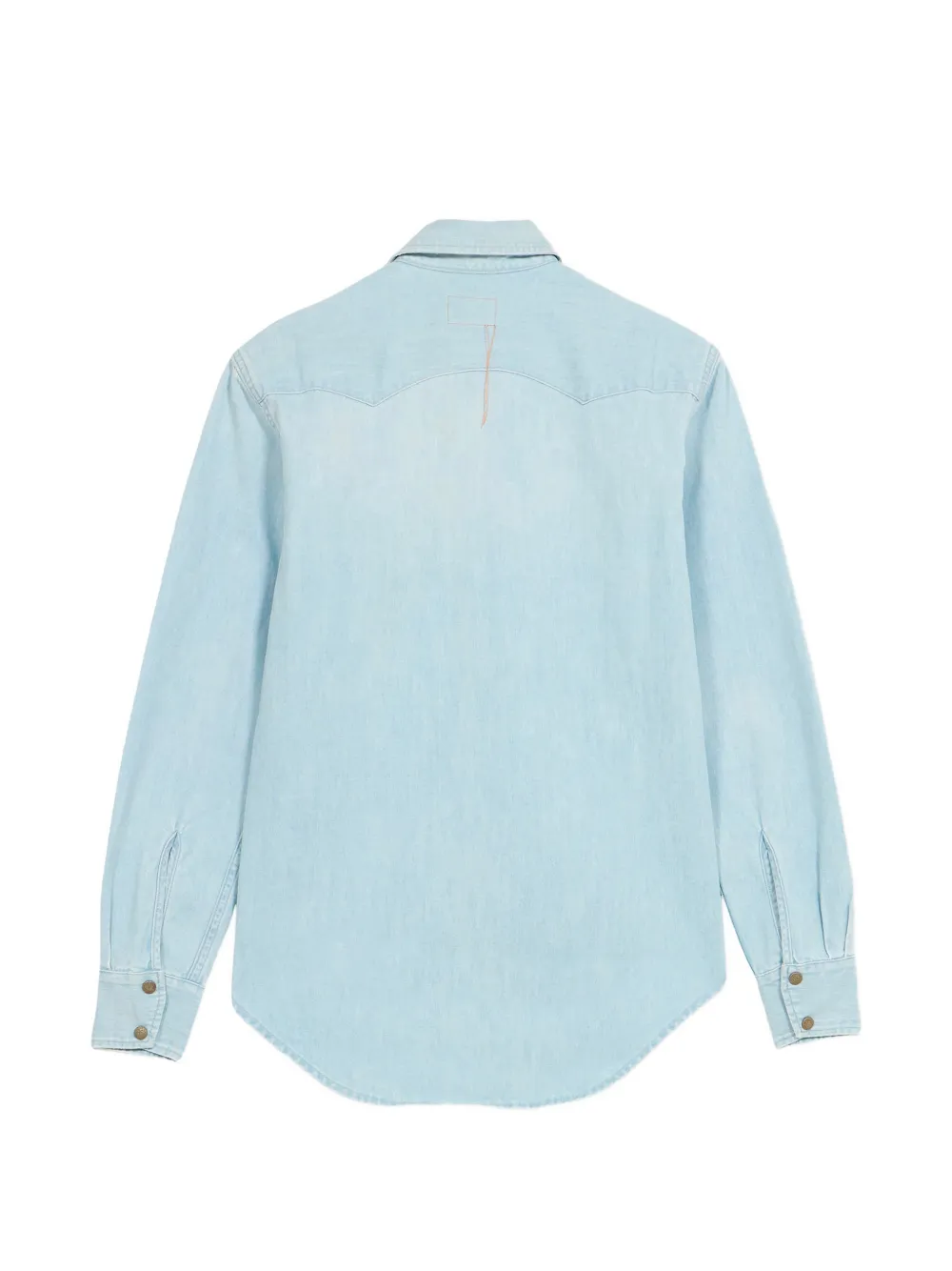  Fortela Chest-pocket Denim Shirt - Blue 