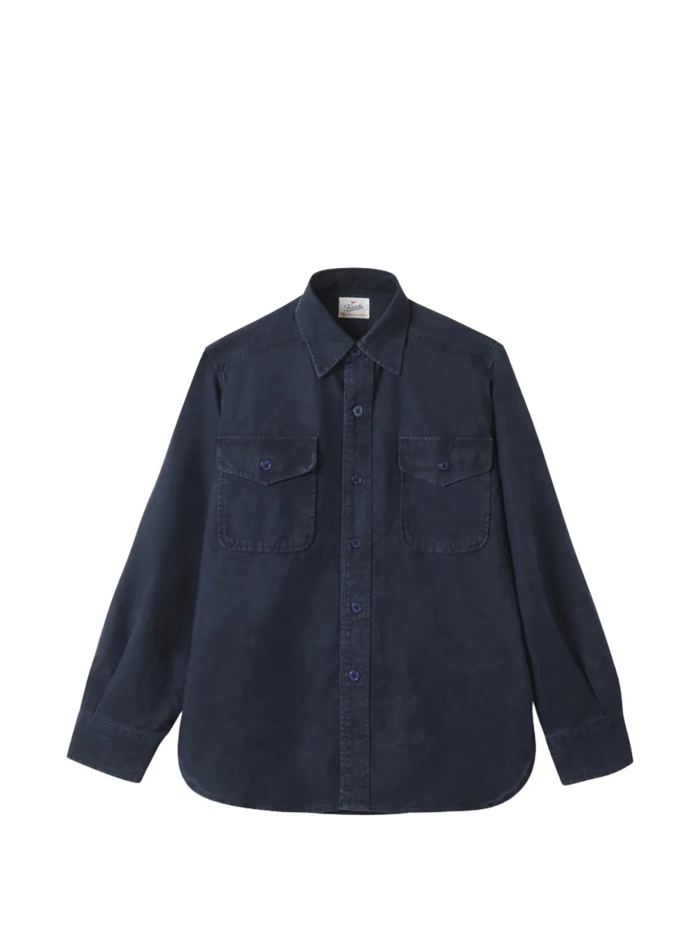 Fortela Cpo cotton shirt - Blu
