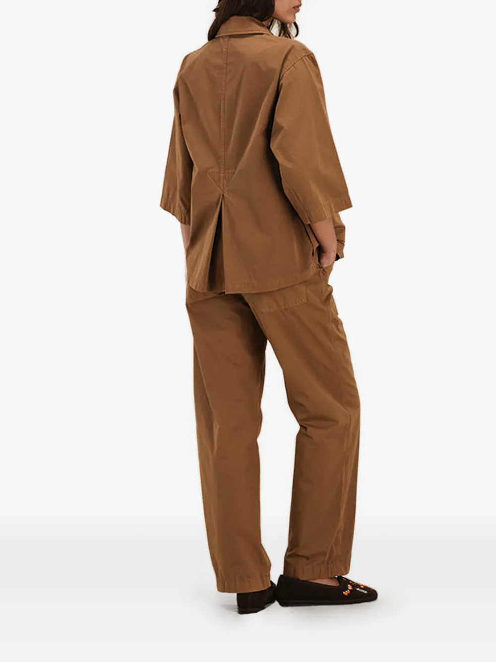  Fortela Sahariana Patch-pocket Jacket - Brown 