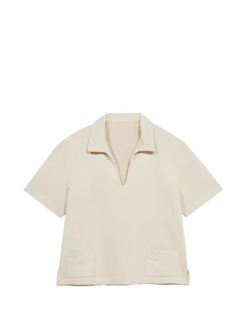 Fortela Grand T-shirt med V-hals og lomme