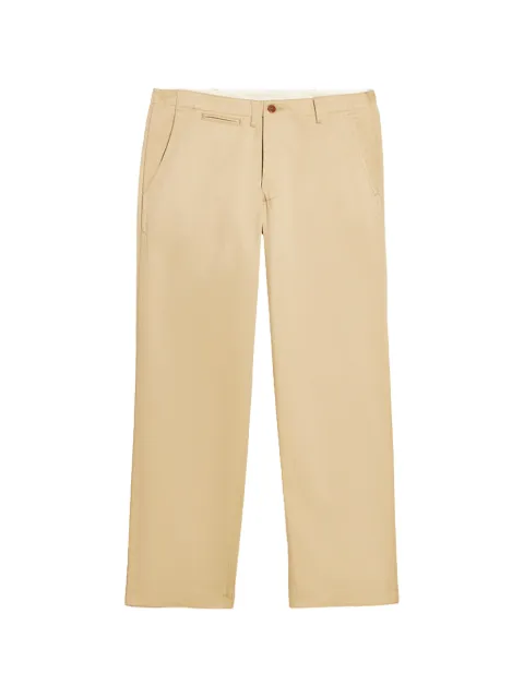 Fortela  pantalon chino à poches passepoilées