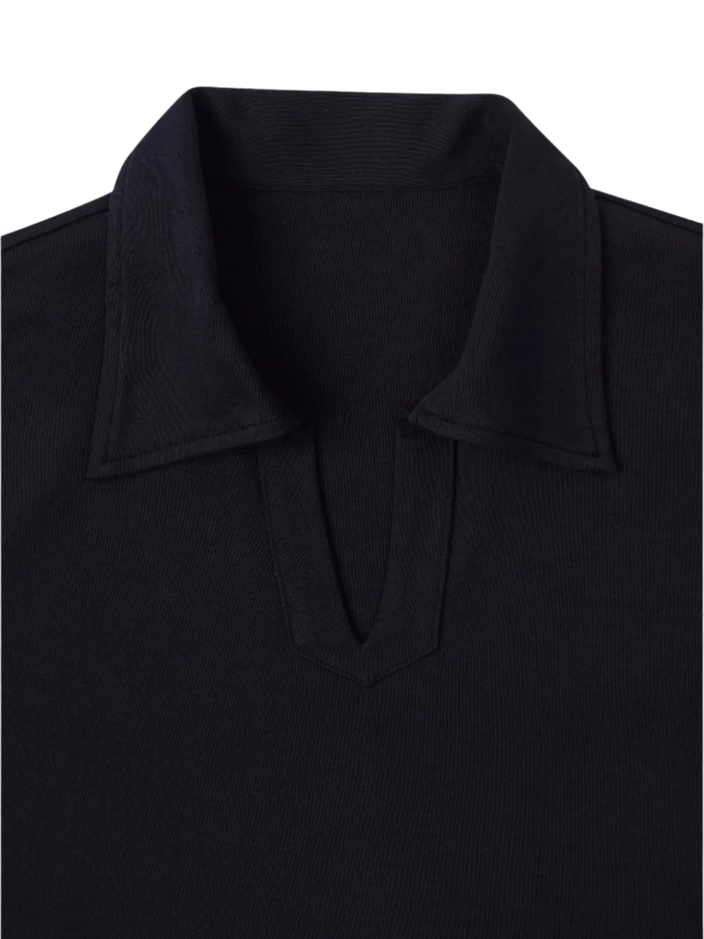 Goose V-Neck Short-Sleeve Polo Shirt