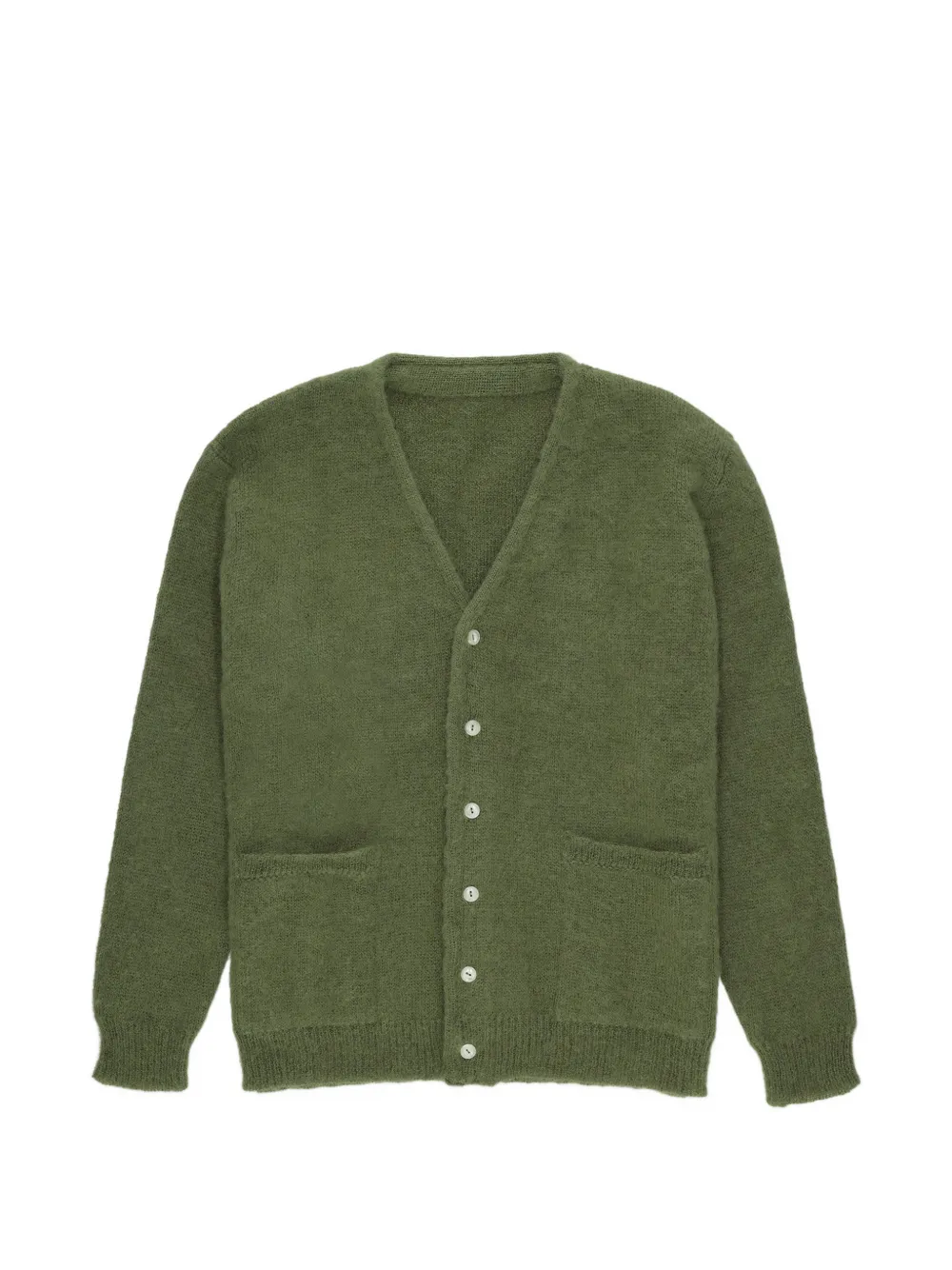 Fortela テディ ポケット カーディガン | グリーン | Image 1