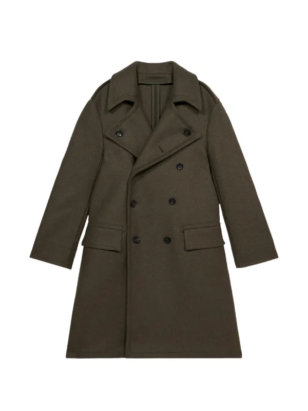 fortela ダブルコート beams f Fortela Winston ダブルコート | グリーン | FARFETCH JP