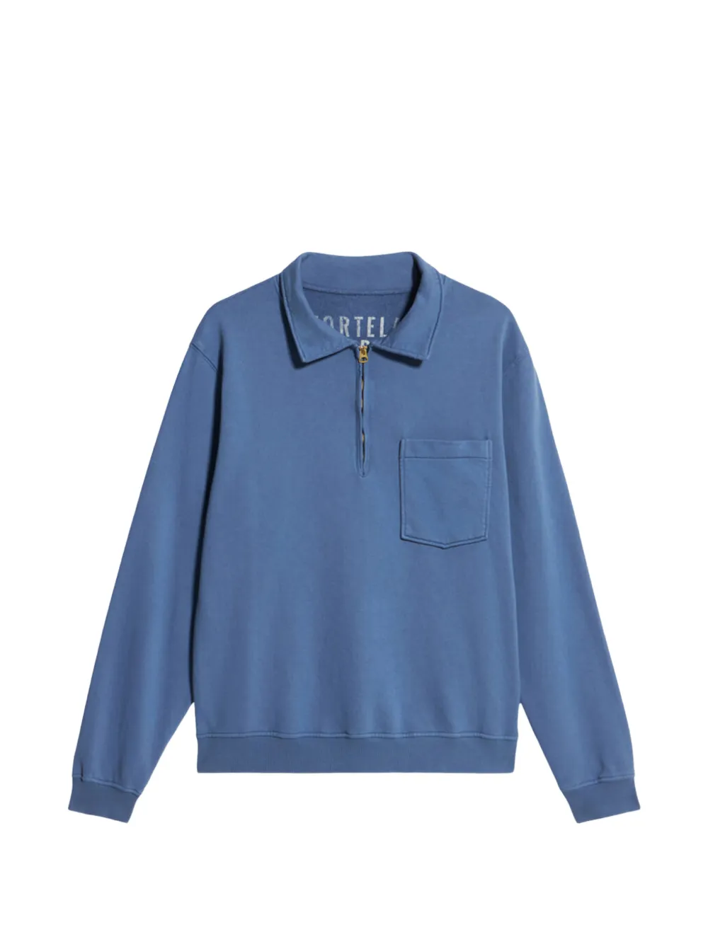 Fortela Yalep zip pocket sweatshirt - Blu