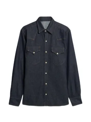 A.P.C. ウエスタン シャツ | ブルー | FARFETCH JP