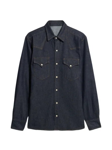 Fortela Ntex front-pockets denim shirt