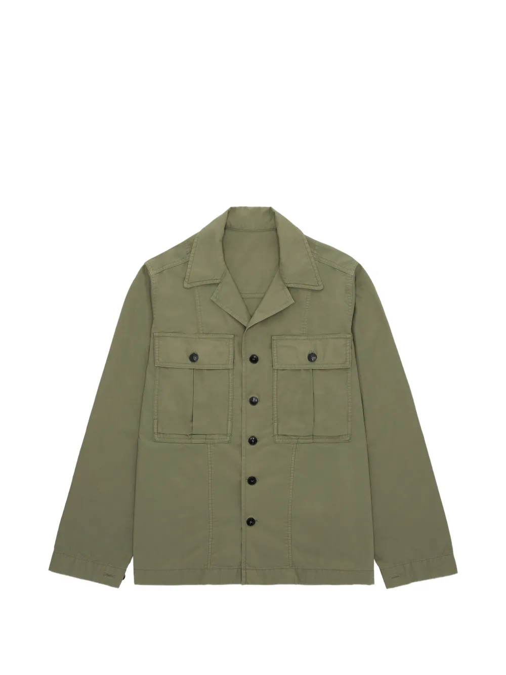 Fortela Solomon flap-pocket shirt jacket - Verde