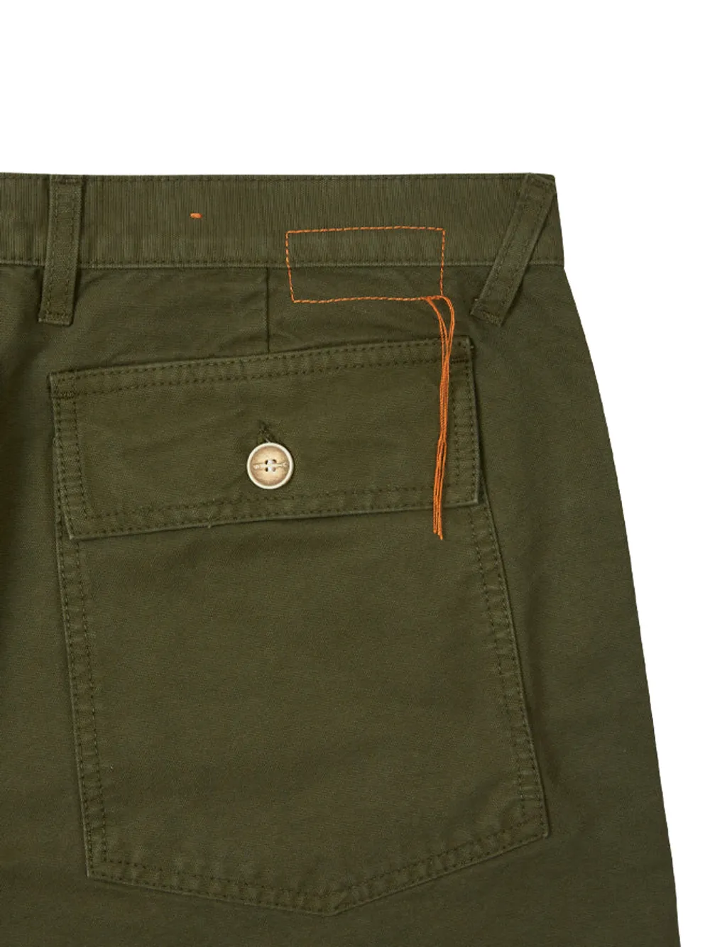 Fortela Rebel shorts met opgestikte zak Groen