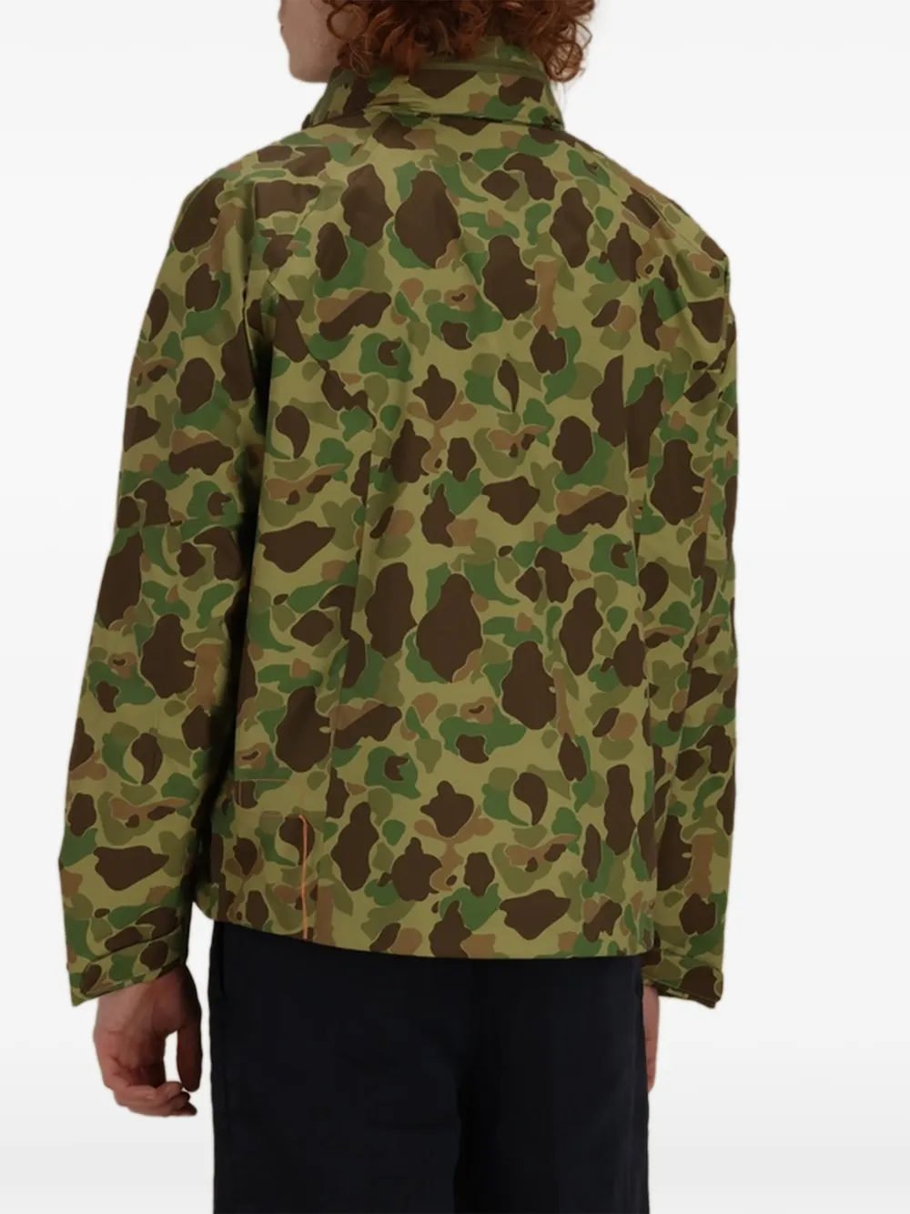 Fortela Jack met halve rits en capuchon Groen