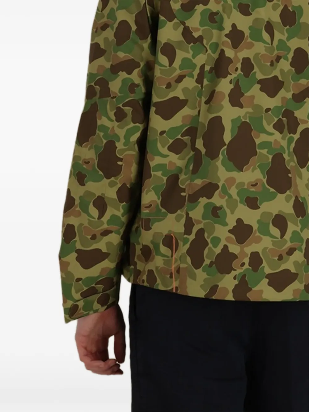 Fortela Jack met halve rits en capuchon Groen