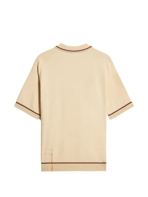 Fortela polo Herrison con ribete en contraste