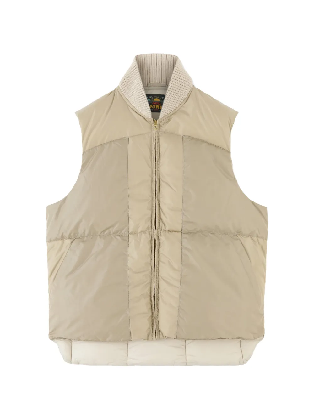 Fortela quilted-pattern gilet - Toni neutri