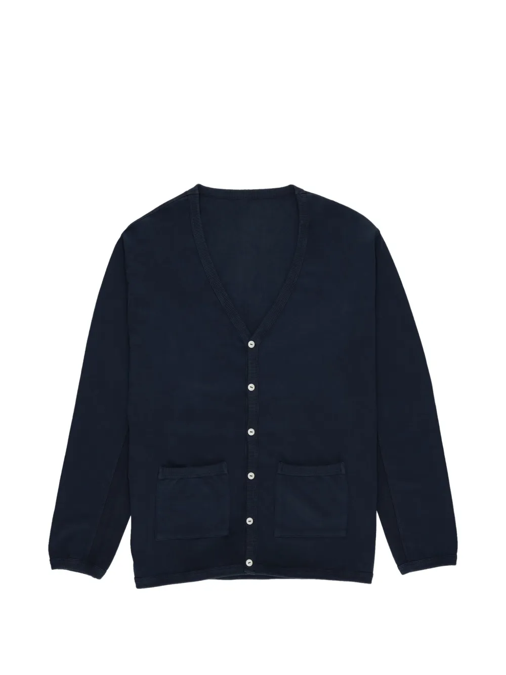 Fortela Cardy V-neck pocket cardigan - Blu