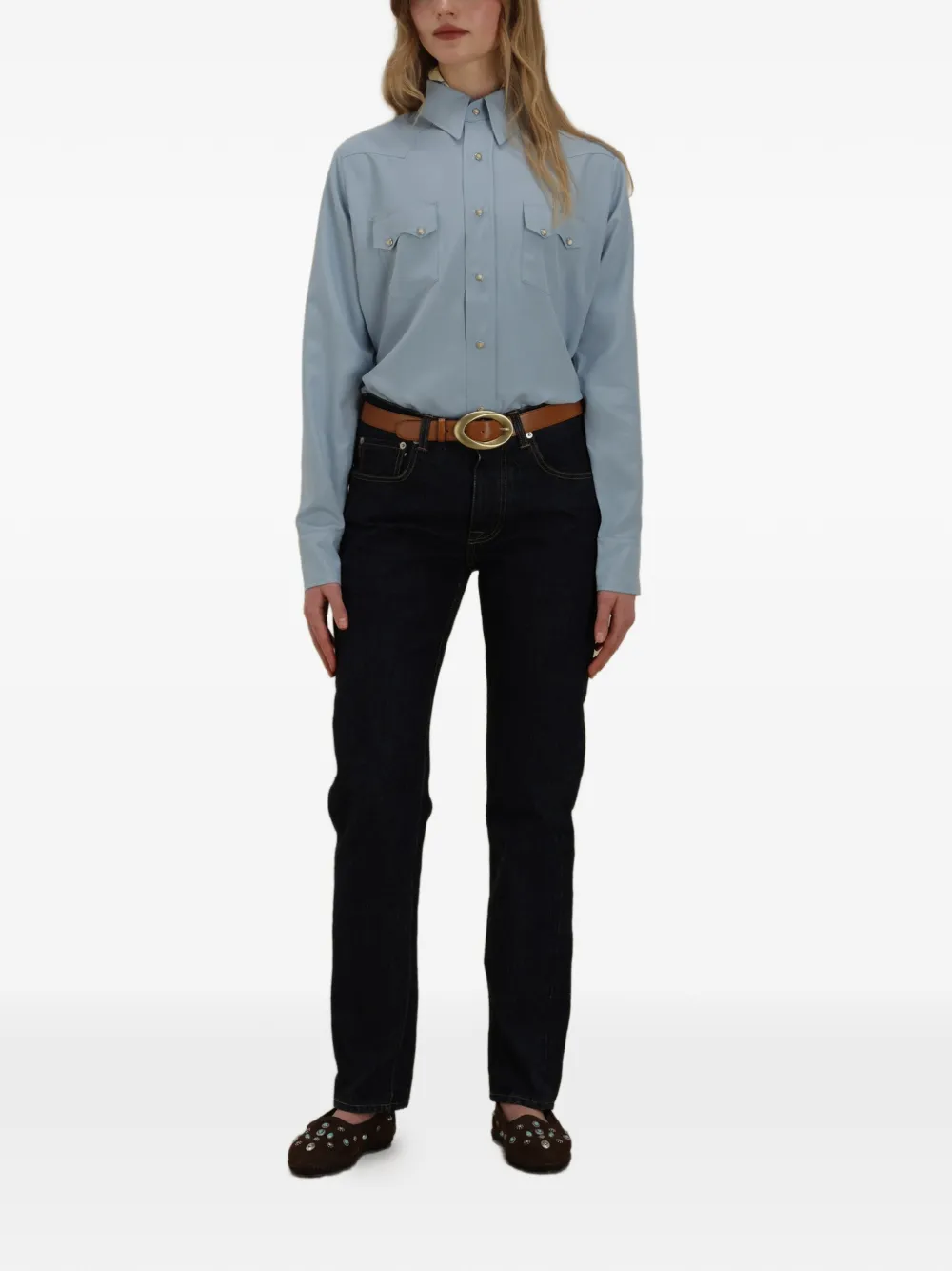  Fortela John Japan Five-pocket Jeans - Blue 