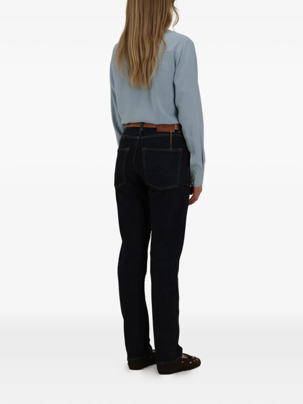  Fortela John Japan Five-pocket Jeans - Blue 