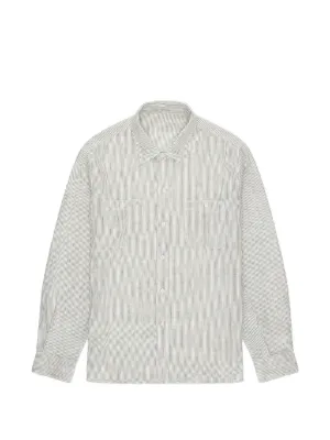 Homme Plissé Issey Miyake MC: October Perforated Shirt | Green