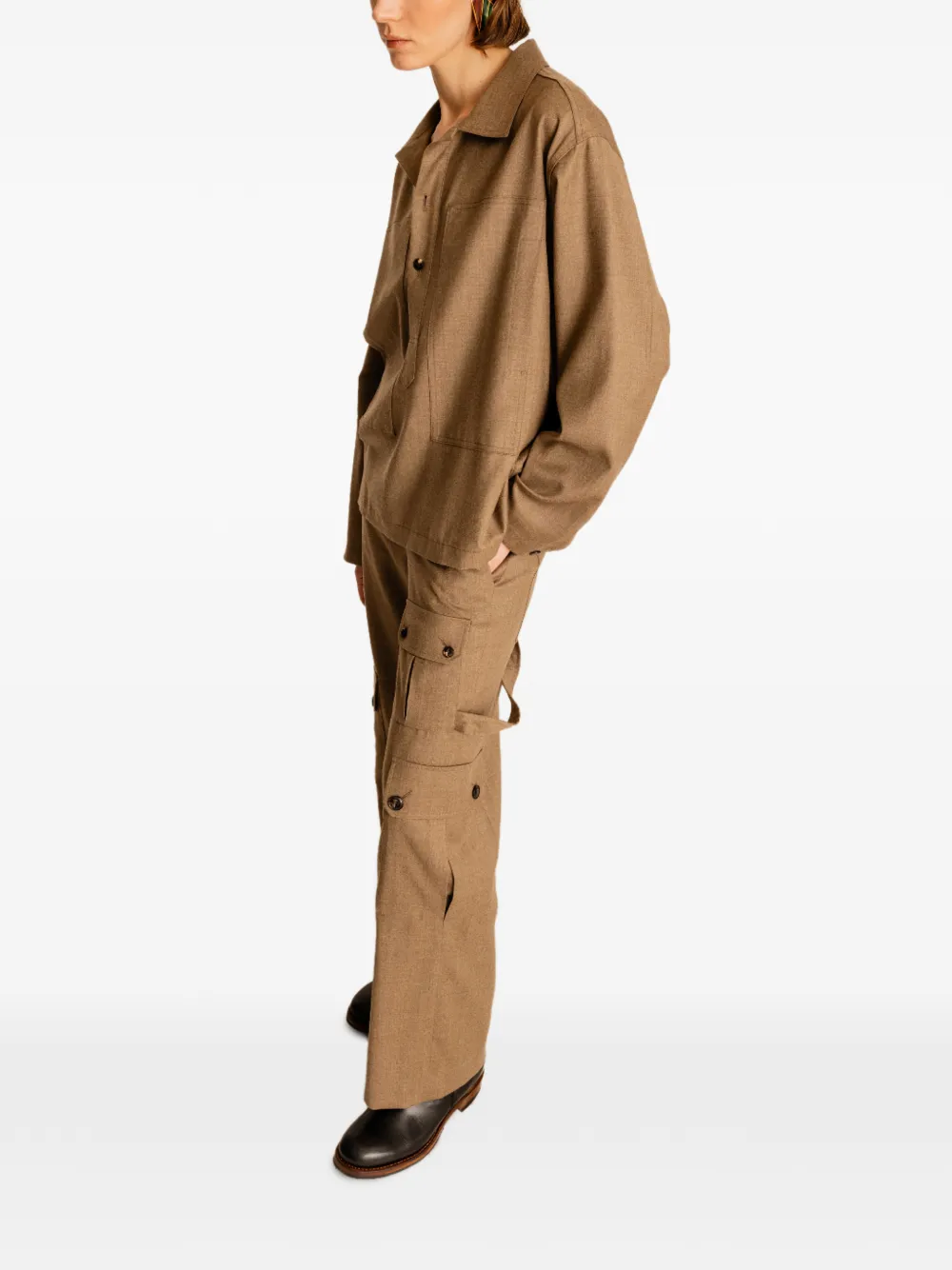 Fortela Jayda Cargo Pants - Brown 