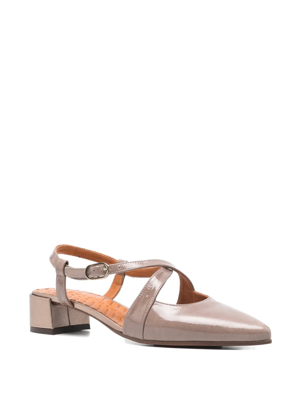 Chie Mihara Hesana leren pumps met hak Beige