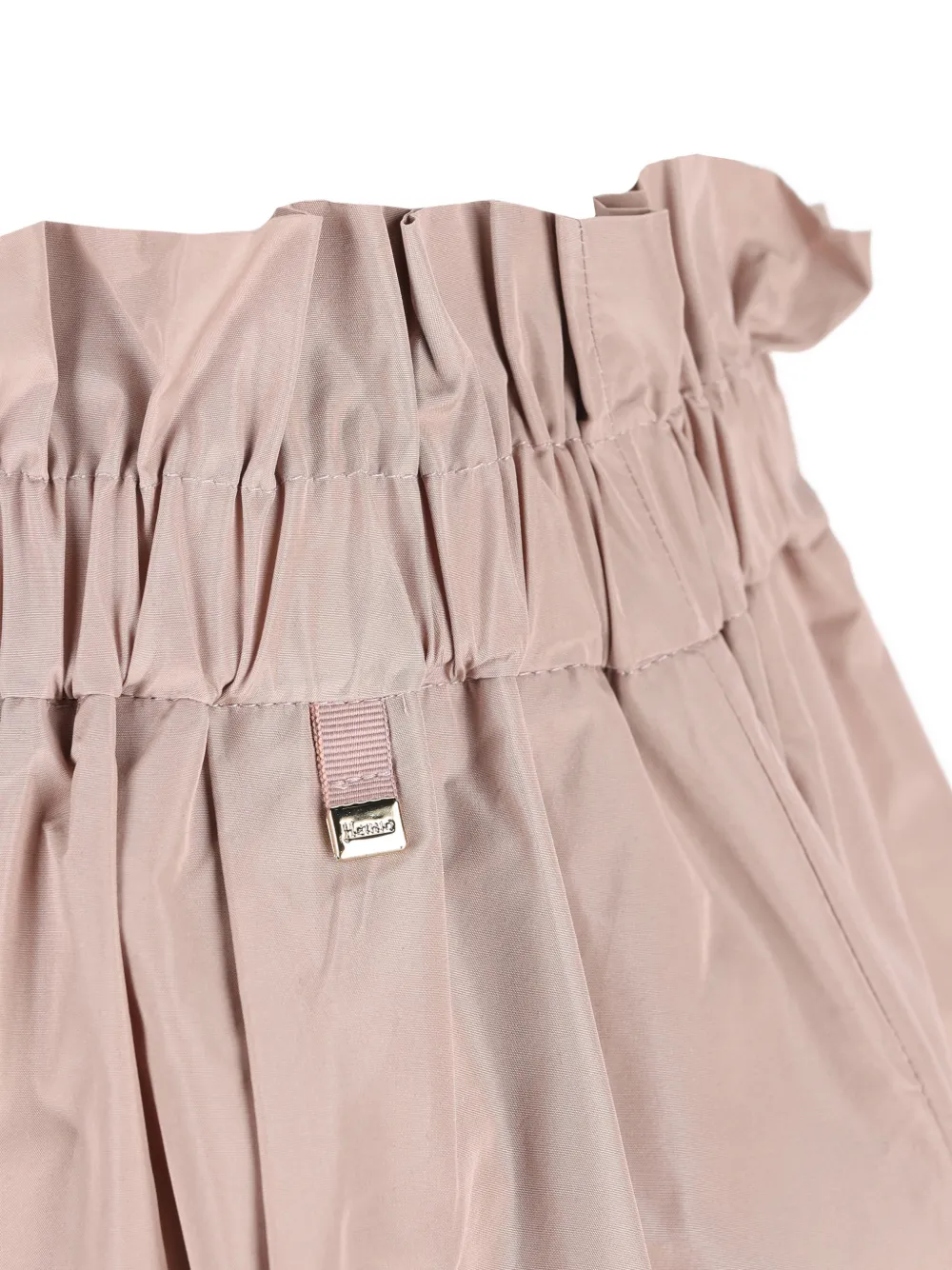Herno Taffeta A-lijn rok Beige