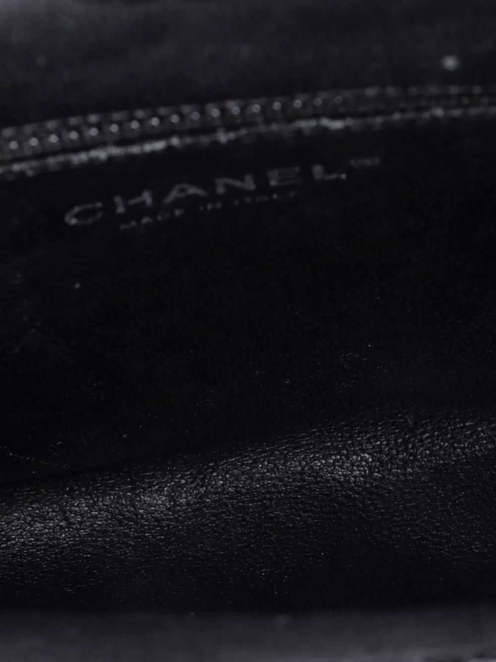 Timeless Quilted Caviar Clutch Bag