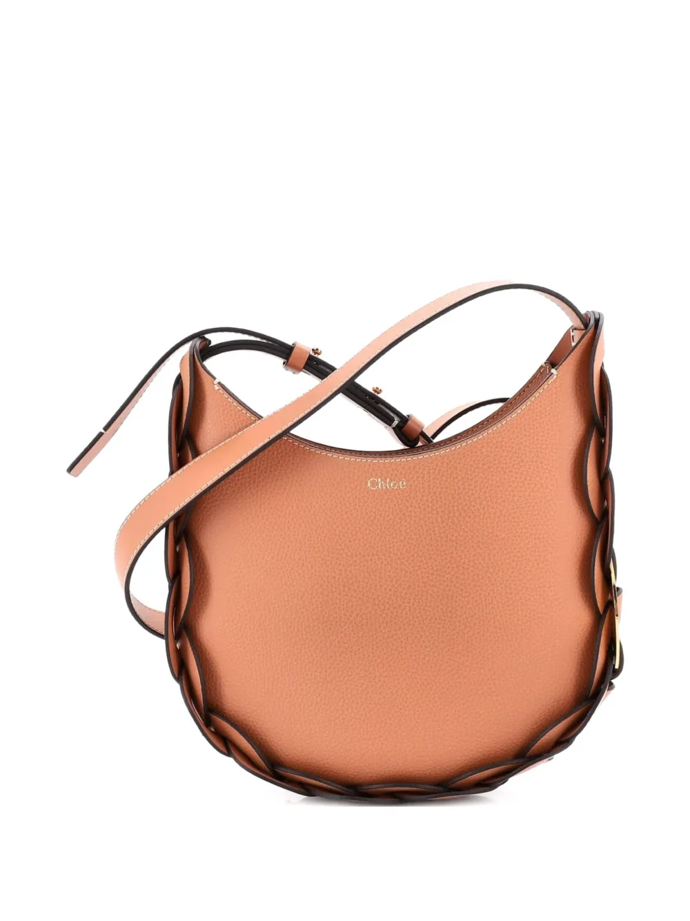 Chloé Pre-Owned Darryl Leather Small hobo bag - Toni neutri