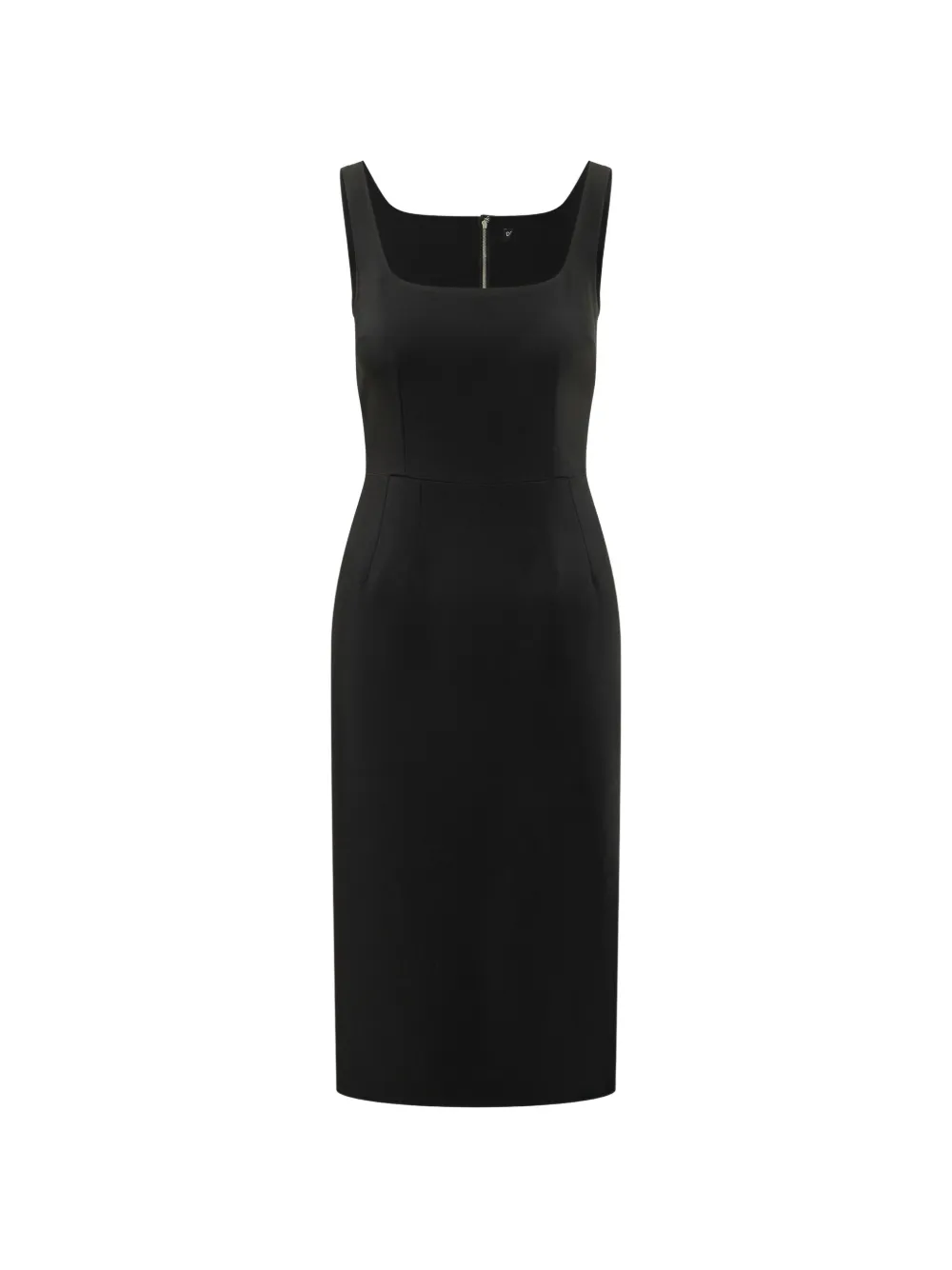 Dolce & Gabbana square neck dress - Nero