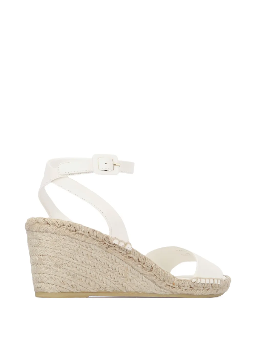 Prada Espadrilles met sleehak Wit