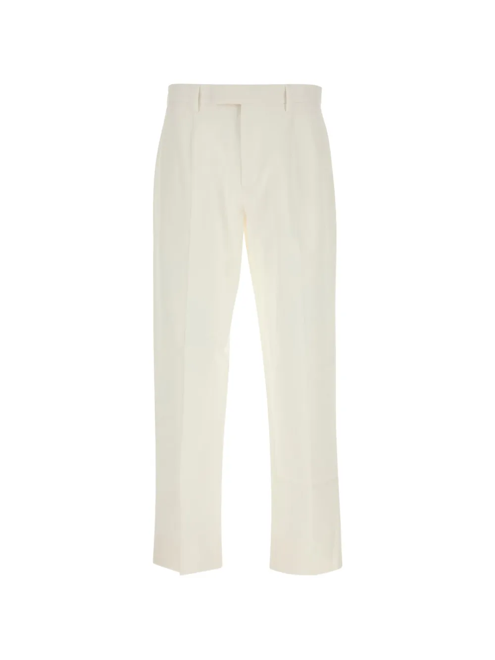 Zegna belt-loops trousers - Bianco