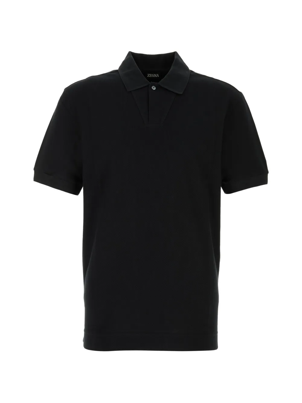 Zegna short-sleeve polo shirt - Nero