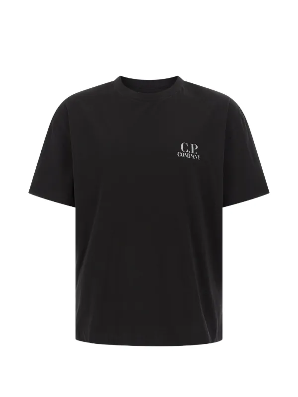 C.P. COMPANY ブラック 半袖シャツ 005328G 33449644_64138220_600.jpg