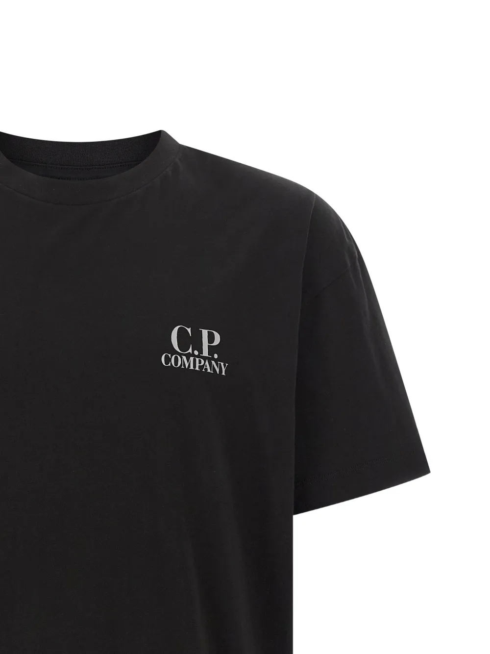 C.P. Company T-shirt met logoprint Zwart