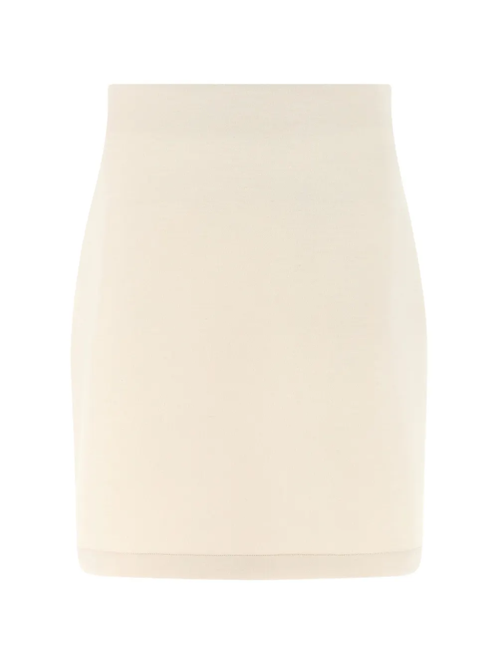 Fabiana Filippi scuba flared cashmere skirt - Toni neutri