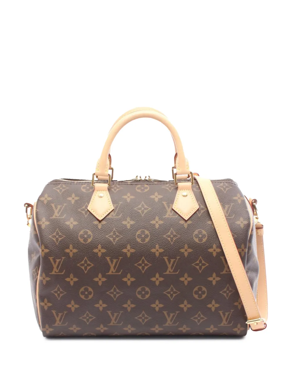 Louis Vuitton Pre-Owned 2010-2025 Monogram Speedy Bandouliere 30 satchel - Marrone