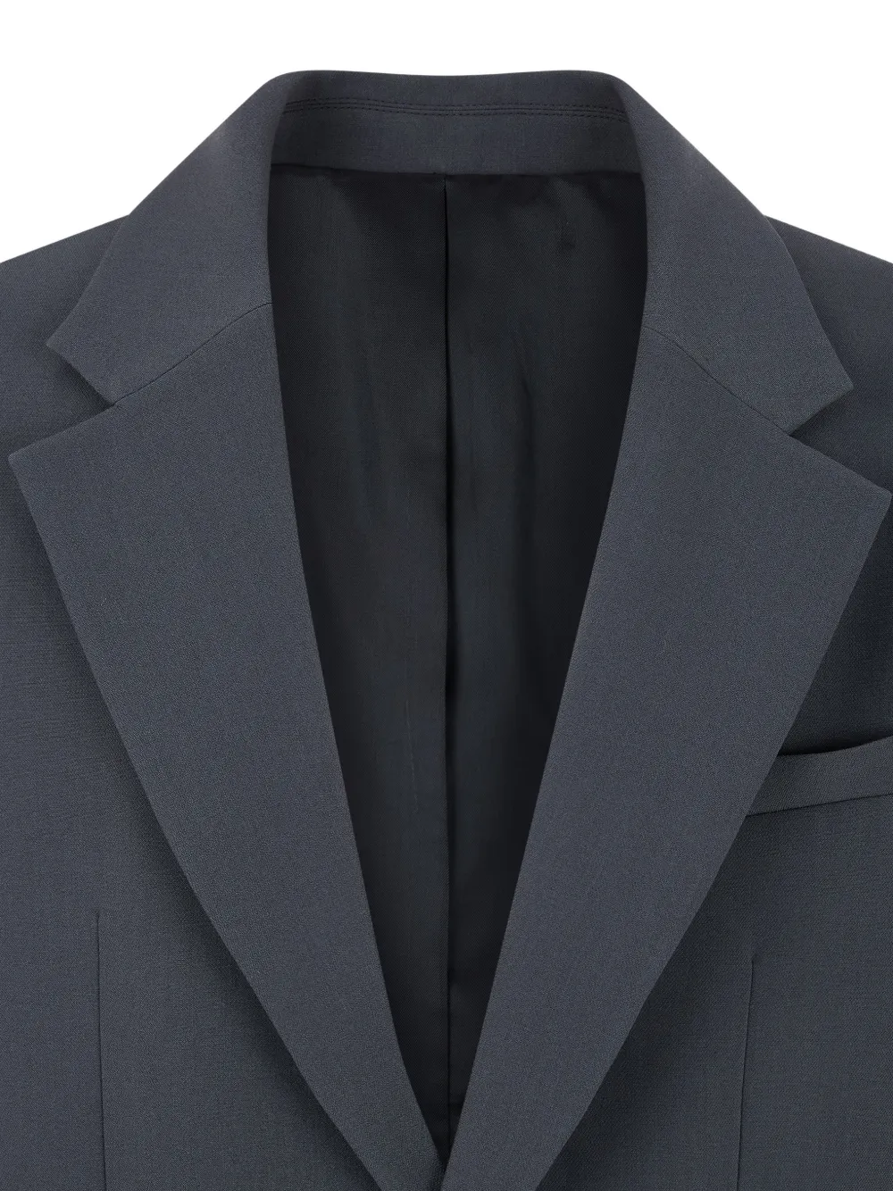  Tomboy Single-breasted Blazer - Grey 