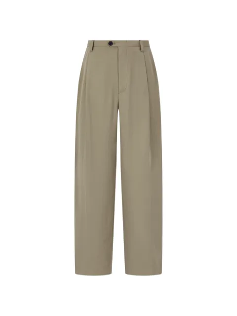 TOMBOY pantalones con detalles de pliegues pintuck