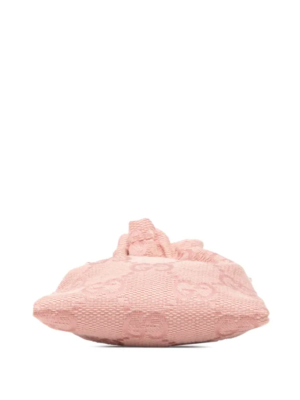 Gucci Pre-Owned 20th Century Mini GG Canvas Drawstring Pouch
