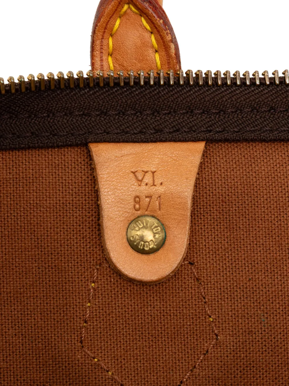 1987 Monogram Speedy 40 Boston Bag