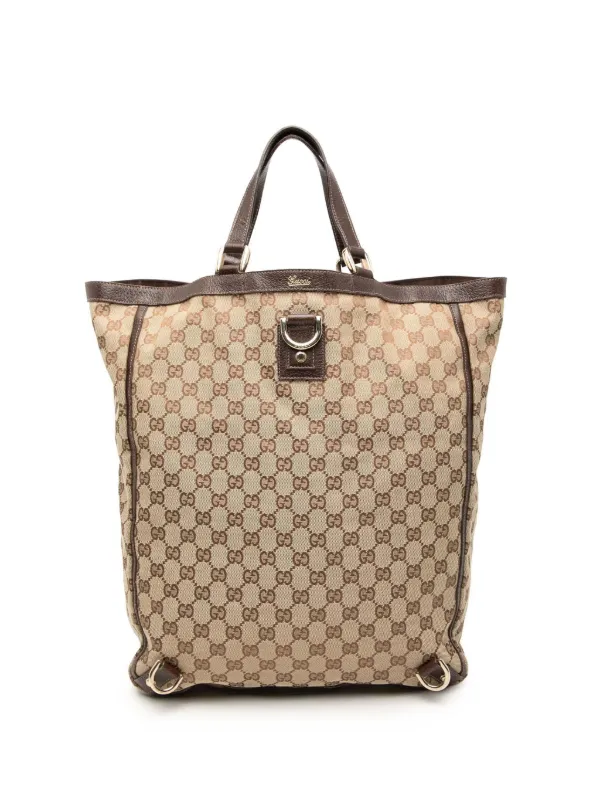 Gucci Pre-Owned 2000-2015 GGキャンバス アビー Dリング トートバッグ 