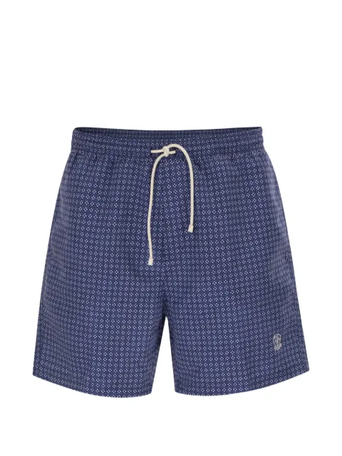 Brunello Cucinelli print swim short 