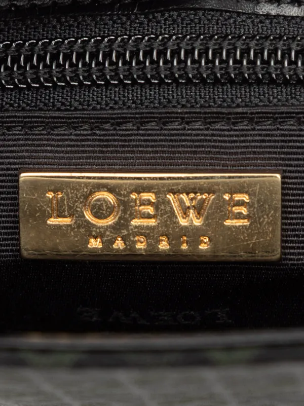 Loewe Pre-Owned 20th Century アナグラム キャンバス ショルダー